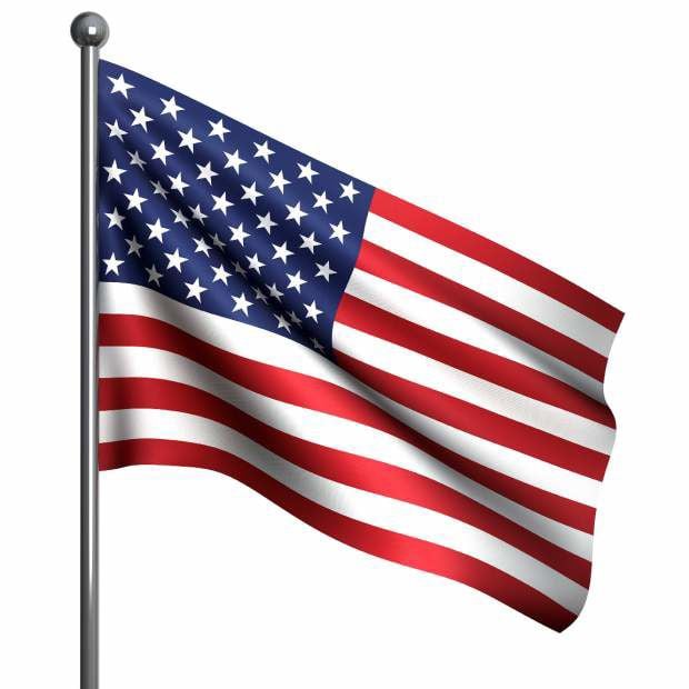 Veteran obit flag